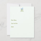 アイリスフラワーズフラットカード (裏面)