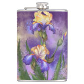 アイリスフラワーフラスコ フラスク (正面)