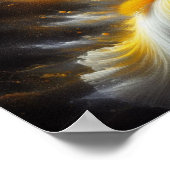 アイリスフラワーポコンテンポラリースター ポスター (角)