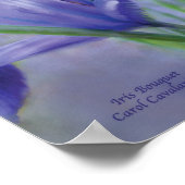 アイリスブーケアートポスター/プリント ポスター (角)