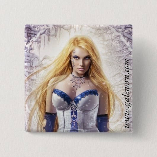 アイリスボタン 缶バッジ (正面)