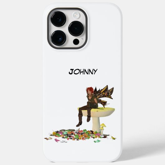 アイリスボーイ妖精キノコのiPhone / iPadケース Case-Mate iPhoneケース (裏面)