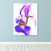 アイリスポスター キャンバスプリント (インサイチュ (ウッドフロア))