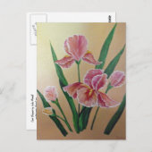 アイリスポストカード ポストカード (正面/裏面)