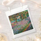 アイリスモネガーデンギヴェルニー花 フェイバーバッグ (クリップ留めされた状態)