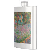 アイリスモネガーデンギヴェルニー花 フラスク (左)