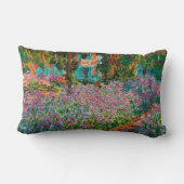 アイリスモネガーデンギヴェルニー花 ランバークッション (裏面)