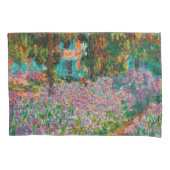 アイリスモネガーデンギヴェルニー花 枕カバー (正面)