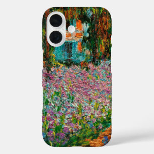 アイリスモネガーデンギヴェルニー花 iPhone 16ケース