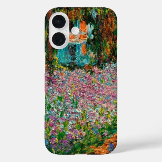 アイリスモネガーデンギヴェルニー花 Case-Mate iPhoneケース (裏面)