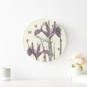 アイリスレース ラージ壁時計 (ホーム)