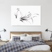 アイリス中国のス春 キャンバスプリント (インサイチュ (寝室))