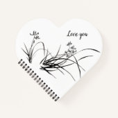 アイリス中国のス春 ノートブック (正面)