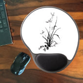 アイリス中国のト – bw マウスパッド