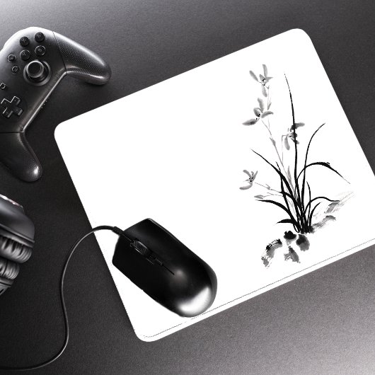 アイリス中国のト – bw マウスパッド