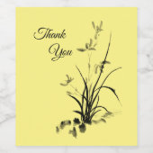 アイリス中国のト – bw ワインラベル (シングルラベル)