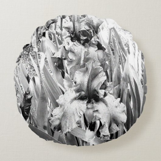 アイリス優れた..... ラウンドクッション (正面)