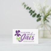 アイリス名刺の偶然の事故 名刺 (スタンド正面)