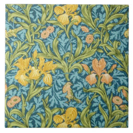 アイリス壁紙は1887年を設計しました タイル