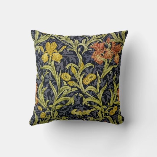 アイリス夜 クッション (裏面)