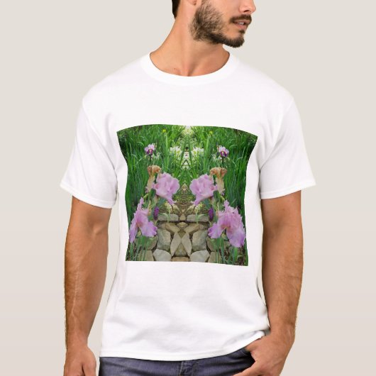 アイリス幻想の華やかな小径 Tシャツ (正面)