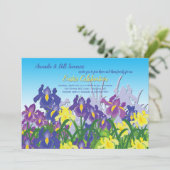 アイリス庭によっては招待状が開花します 招待状 (スタンド正面)