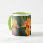 アイリス庭のコーヒー・マグ マグカップ (正面左)