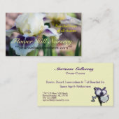 アイリス庭の名刺 名刺 (正面/裏面)