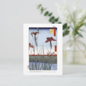 アイリス庭の郵便はがき ポストカード (スタンド正面)