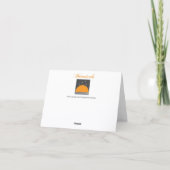 アイリス日本の植物学 サンキューカード (裏面)