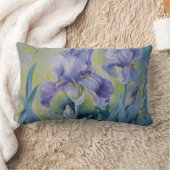 アイリス枕 ランバークッション (ブランケット)