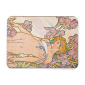 アイリス柔軟なフォトマグネット マグネット (横)