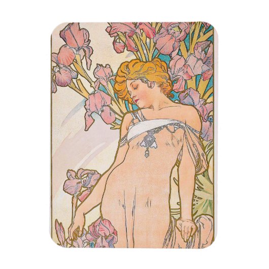 アイリス柔軟なフォトマグネット マグネット (縦)