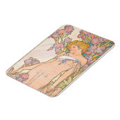 アイリス柔軟なフォトマグネット マグネット (左側)