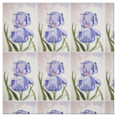 アイリス水彩画の絵画 ファブリック (見本)