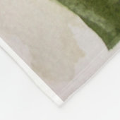 アイリス水彩画の芸術-ベビーブランケット フリースブランケット (角)