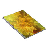 アイリス素晴らしアートフローライエローノート ノートブック (右側)