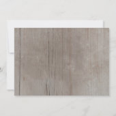 アイリス素朴トブライダルシャワー招待状 招待状 (裏面)