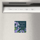 アイリス結婚式の日付の保存 マグネット (インサイチュ (食洗機))