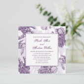 アイリス結婚式招待状 招待状 (スタンド正面)