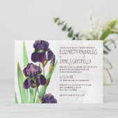 アイリス結婚式招待状 招待状 (スタンド正面)