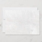 アイリス結婚式招待状 招待状 (裏面)