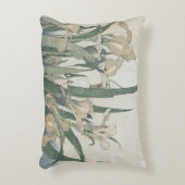 アイリス花およびバッタ、c.1830-31 アクセントクッション (正面(垂直))