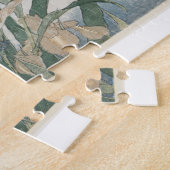 アイリス花およびバッタ、c.1830-31 ジグソーパズル (側面)