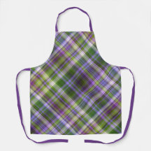 アイリス花の紫と緑の草原