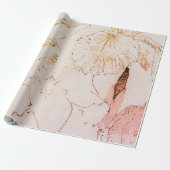 アイリス花包み紙 ラッピングペーパー (アンロールド)