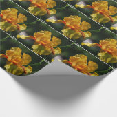 アイリス花 ラッピングペーパー (角)