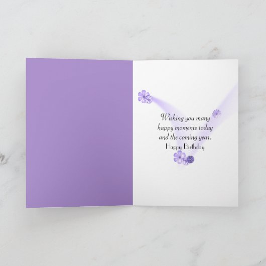 アイリス誕生日飲料 カード (内部)