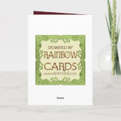 アイリス誕生日 カード (裏面)