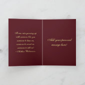 アイリス誕生日 カード (内部)